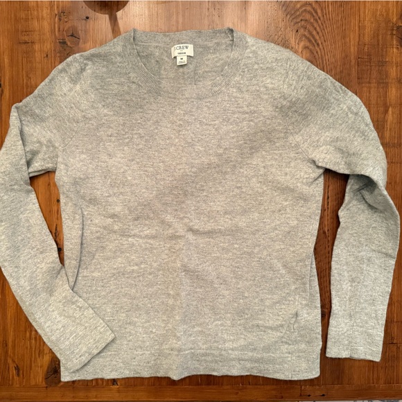 J. Crew Sweaters - J. Crew Light Gray Women's Crew Neck Sweater